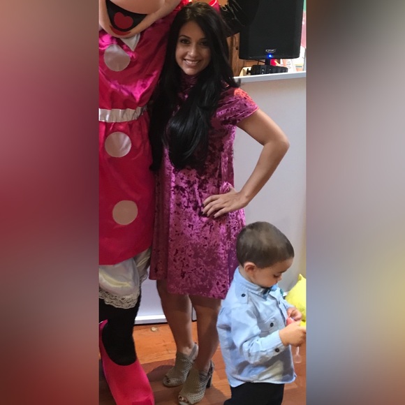 Design lab velvet dress - Picture 4 of 5